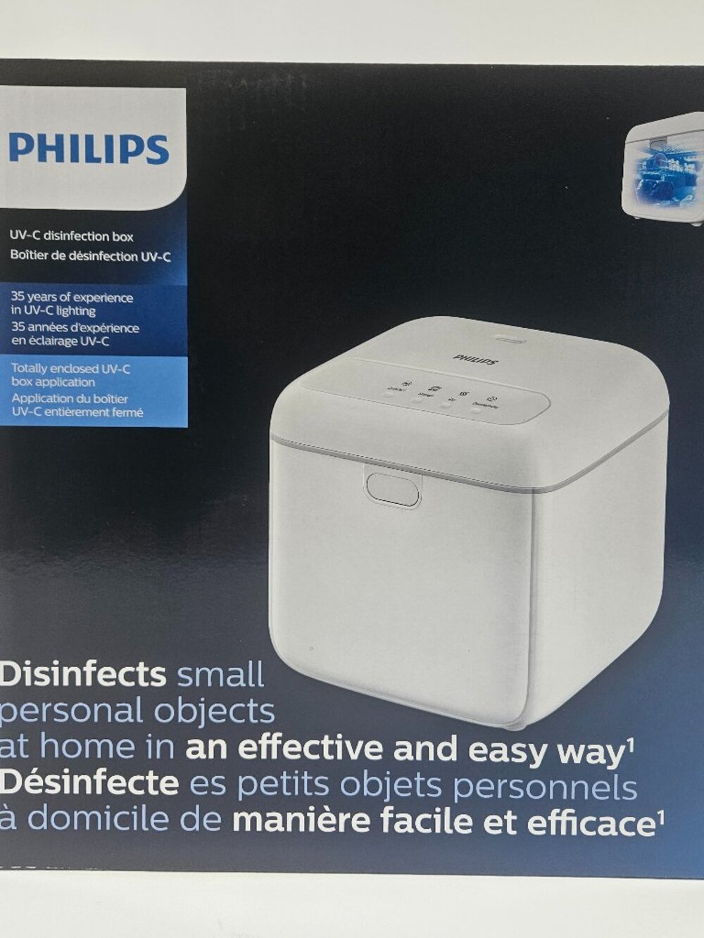 Philips Hue UV-C Disinfection Box For CPAP Baby Phone Any Items New In Box